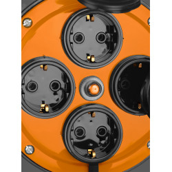 Удлинитель силовой УКз16-004 TDM (IP44 4 места/40м ПВС 3х1,5) УС1-43127