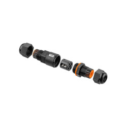 Кабельный коннектор I-образный (клеммник 3PIN) IP68 TDM