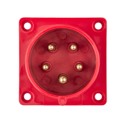 Вилка 615 скрытая 3Р+РЕ+N 16А 380В IP44 TDM