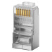 Разъем RJ-45 FTP для кабеля кат. 6, 8P8C в блистере (10шт) TDM