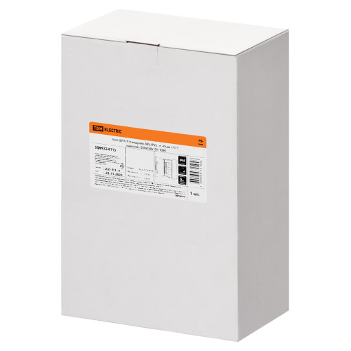 Бокс ЩРН-П-16 модулей, ABS, IP65, от -45 до +75 °С, навесной, (250х350х150) TDM