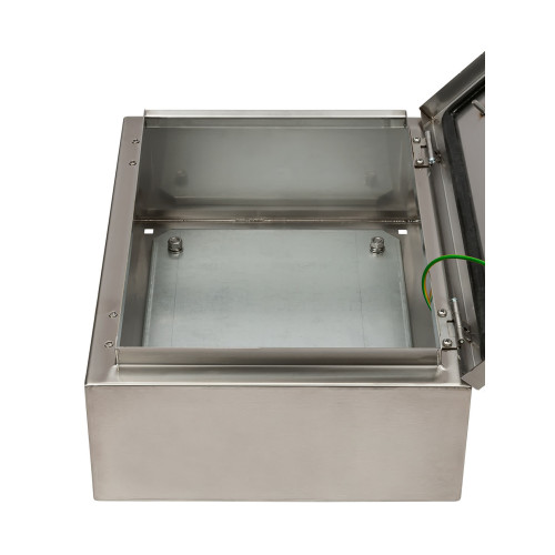 Корпус металлический ЩМП-40.30.15 (AISI 304) IP66 (400х300х150) TDM