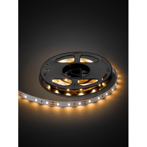 Комплект светодиодной ленты SMD2835-60 LED/м-12 В-4,8 Вт/м-IP20-3000 К (1 м), 6 Вт TDM
