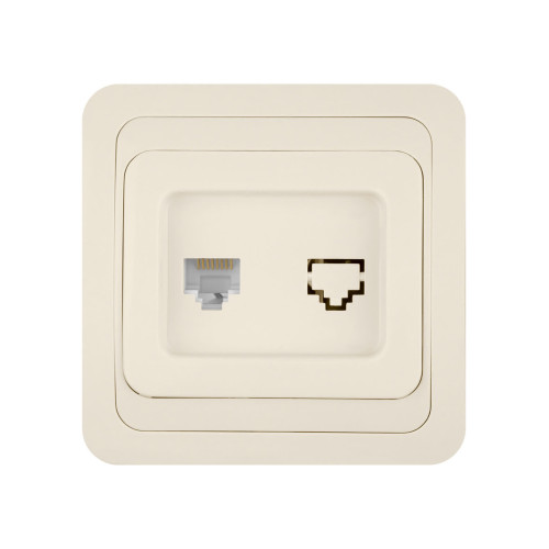 Розетка компьютерная RJ-45 сл. кость 