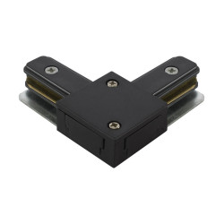 Коннектор L-образный для шинопровода TLC-01-BL-L, черный, TDM