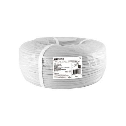 Кабель КПСнг(А)-FRLSLTx 2х2х2,5 мм² (200м) TDM
