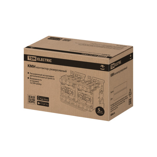 Контактор КМН-36532 реверс 65А 230В/АС3 2НО; 2НЗ TDM