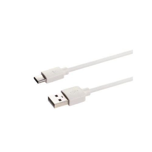 Дата-кабель, ДК 5, USB - USB Type-C, 1 м, белый, TDM