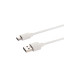 Дата-кабель, ДК 5, USB - USB Type-C, 1 м, белый, TDM