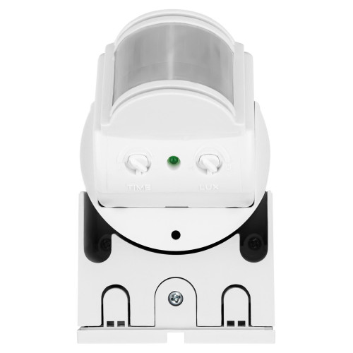 Датчик движения  настенный  ДДС-04 1100Вт, 5-900с, 12м, 5+Лк, 180гр, IP44, TDM