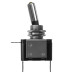 Выключатель-тумблер ASW-07D 1P 12В AC/DC 25А (3c) ON-OFF с фиксацией с желтой LED подсветкой TDM