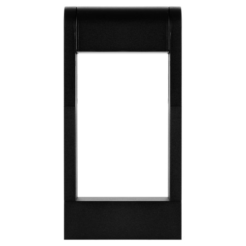 Светильник садово-парковый LED, Аура, H300 мм, 6 Вт, 3000 K, алюм./черн., IP65, TDM