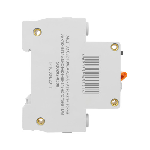 АВДТ 32 2P(1P+N) C32 100мА 4,5кА тип АС - Автоматический Выключатель Дифференциального тока TDM
