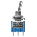 Переключатель-тумблер MTS-203-A2 Micro 2P 250В AC/DC 3А (6c) ON-OFF-ON с фиксацией TDM
