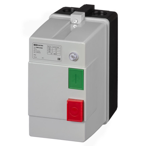 Контактор КМН22560 25А в оболочке с индикатором Ue=380В/АС3 IP54 TDM