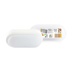 Светодиодный светильник LED ДПП 3801 12Вт 4000К IP65 белый овал 177*85*57 мм Народный