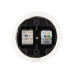 Розетка телефонная RJ11 + компьютерная RJ45 белая «Болонь» TDM