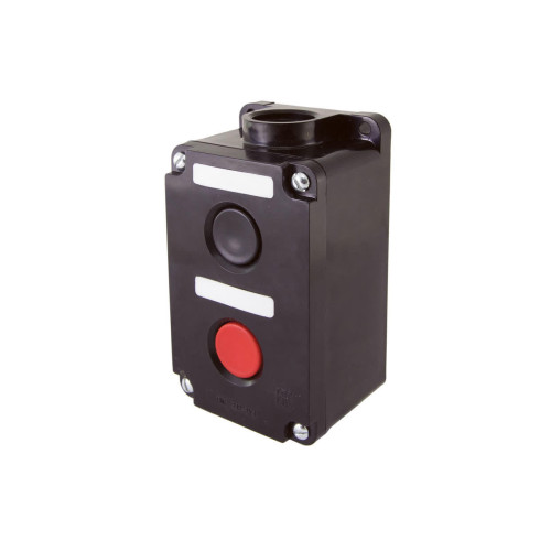 Пост кнопочный ПКЕ 212-2 У3, красная и черная кнопки, IP40 TDM