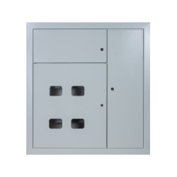 Корпус щита этажного 4 кв. (1010х950х160) размер ниши (920х860х140) TDM