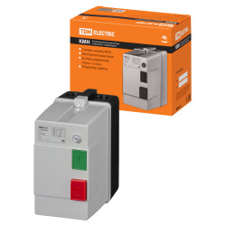 Контактор КМН34062 40А в оболочке с индикатором Ue=220В/АС3 IP54 TDM