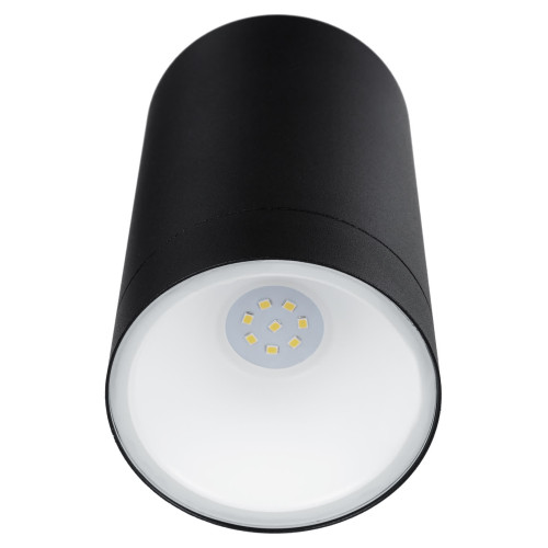 Светильник настенный LED, Соло, 6 Вт, 4000 К, H160 мм, алюм./черн., IP65, TDM