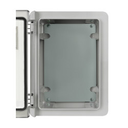 Бокс пластиковый ЩМП-0-1, прозр. крышка, ABS, IP65, от -45 до +75 °С, навесной, (280x210x130) TDM