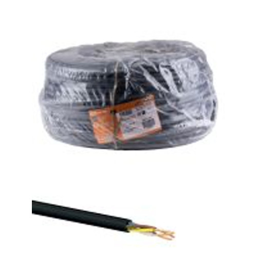 Кабель ВВГнг(А)-FRLS 3х1,5 ок(N, PE)-0,66 ГОСТ (100м) TDM