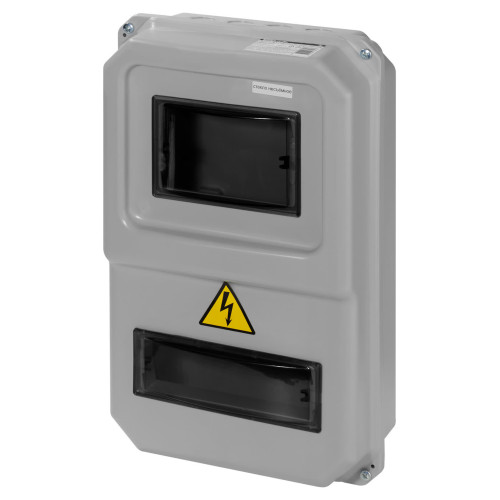 ЩУРН-П-1ф-8 (383х234х119) пластик IP54 TDM