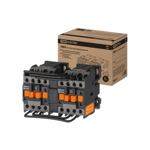 Контактор КМН-11830 реверс 18А 230В/АС3 2НО TDM
