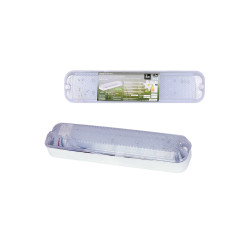 Светильник вандалоустойчивый LED ДПБ 01-2х6-003 (с датч. движения) 12 Вт, 1000 лм, 4000 К, IP40 TDM