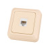 Розетка компьютерная (RJ-45) открытой установки IP20, сл. кость 
