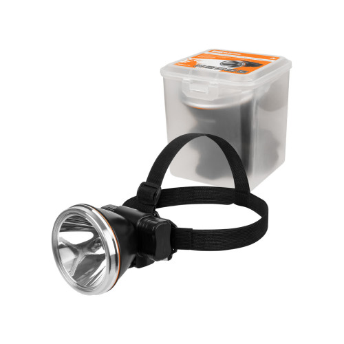 Фонарь «Налобный 14» аккум., 10 Вт LED, Li-Ion 3,7 В  4,8  А*ч, 550 лм, 230 В, TDM