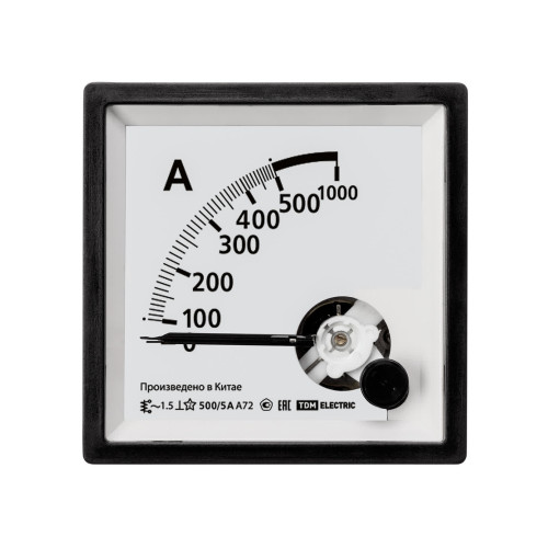 Амперметр А72   500А/5А-1,5 TDM