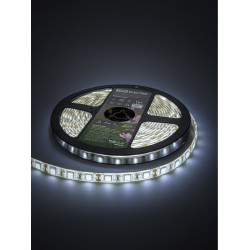 Лента светодиодная SMD5050-60 LED/м-IP65-12 В-14,4 Вт/м-6000 К (5 м) блистер TDM