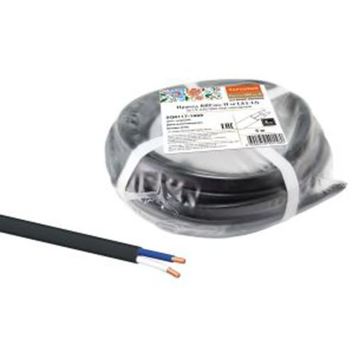 Провод ВВГмб-П нг(А)-LS 2х1,5 220/380 (5м) Народный