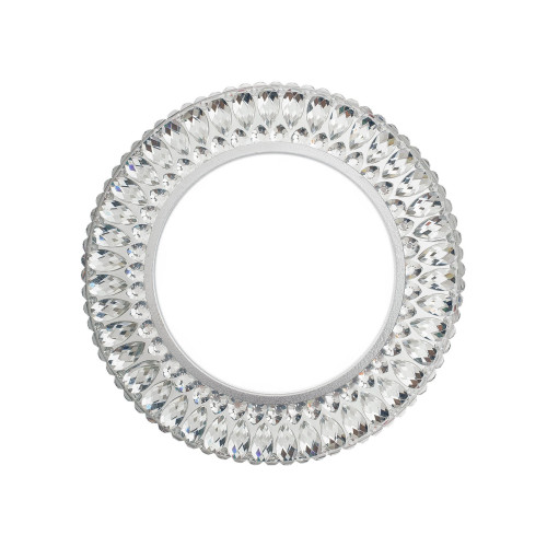 Светильник встраиваемый СВ 03-12 GX53 230В LED подсветка 5 Вт зеркальный/хром TDM