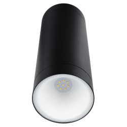Светильник настенный LED, Тубо, 2х6 Вт, 4000 К, H252 мм, алюм./черн., вверх/вниз, IP65, TDM