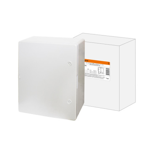 Бокс пластиковый ЩМП-0-2, ABS, IP65, -45 до +75 С, навесной, (350x250x150) TDM