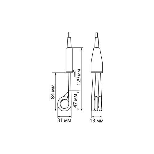 Электрокипятильник ЭК-0,3; 230 В, 0,3 кВт, ТЭН 8,5 см, TDM