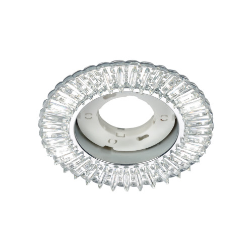 Светильник встраиваемый СВ 03-16 GX53 230В LED подсветка 5 Вт зеркальный/хром TDM