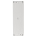 Корпус КП104 c козырьком для кнопок, 4 места, ABS желтый, IP66 TDM