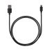 Дата-кабель, ДК 1, USB - micro USB, 1 м, черный, TDM