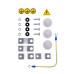 Корпус металлический ЩУ-1ф/1-0-12 IP66 (ЩУРН-1/12 IP66) (395х310х165) TDM