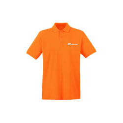 Футболка-ПОЛО оранжевая (XL)TDM