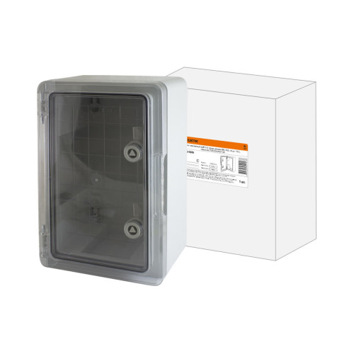 Бокс пластиковый ЩМП-0-8, прозр., крышка ABS, IP65, -45 до +75 С, навесной, (700x500x250) TDM