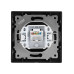 Розетка компьютерная RJ45 графит 