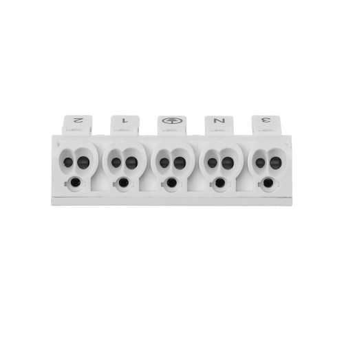 Клемма пружинная соединительная КСП5-3L+N+PE, 16 A TDM