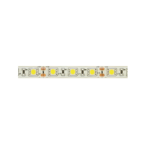 Лента светодиодная SMD5050-60 LED/м-IP65-12 В-14,4 Вт/м-6000 К (5 м) блистер TDM