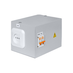 Ящик с трансформатором понижающим ЯТП-0,25 220/36-2 авт. IP31 TDM