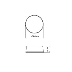 Рассеиватель для светильника НПП 03-100-005 TDM